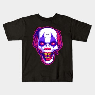 Creepy Joker Kids T-Shirt